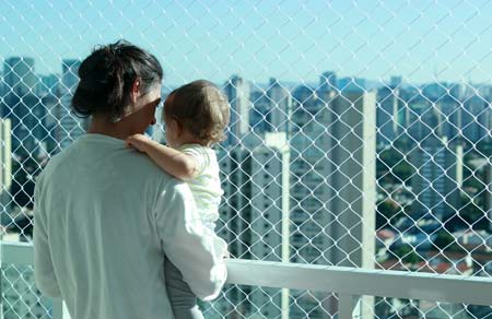 Malla de seguridad para niños Santiago